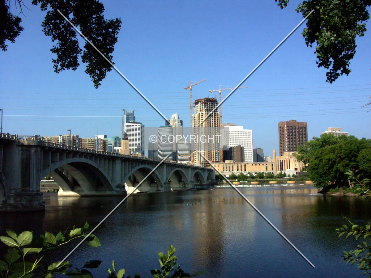 Skyline view from northeast