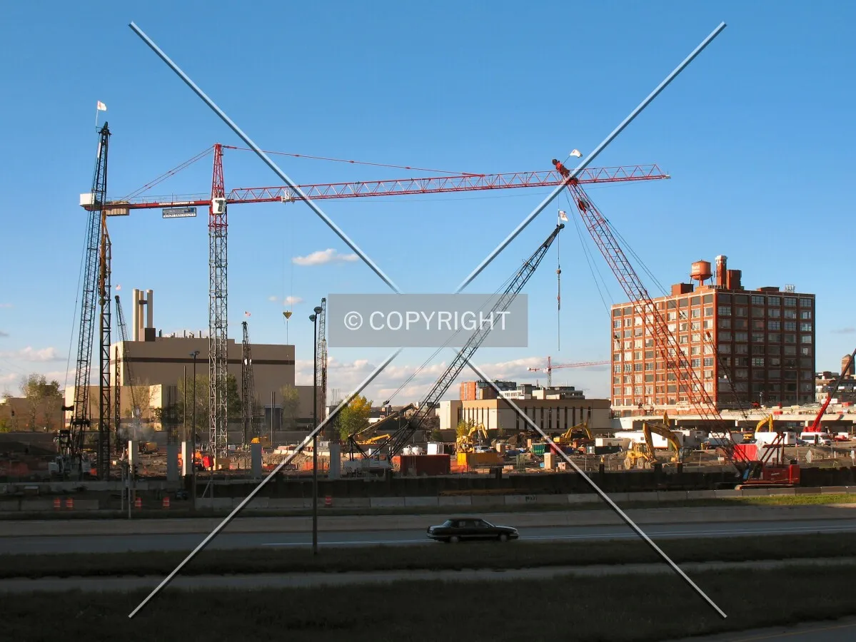 View to the northwest from 2nd Avenue North