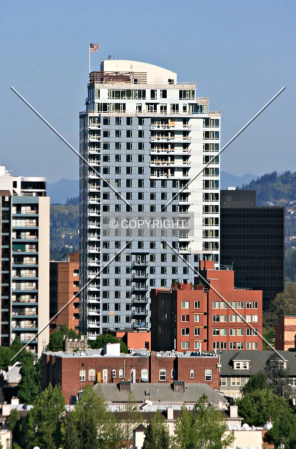 Elevated view from Vista Bridge