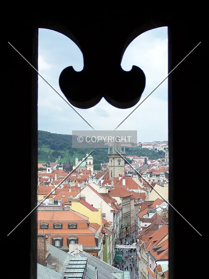 Looking out from the top