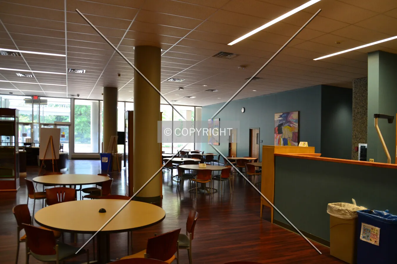 Ground floor near the south entrance