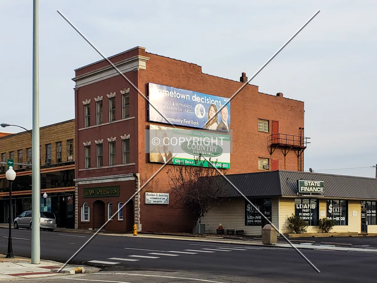View from the northwest; November 17, 2019