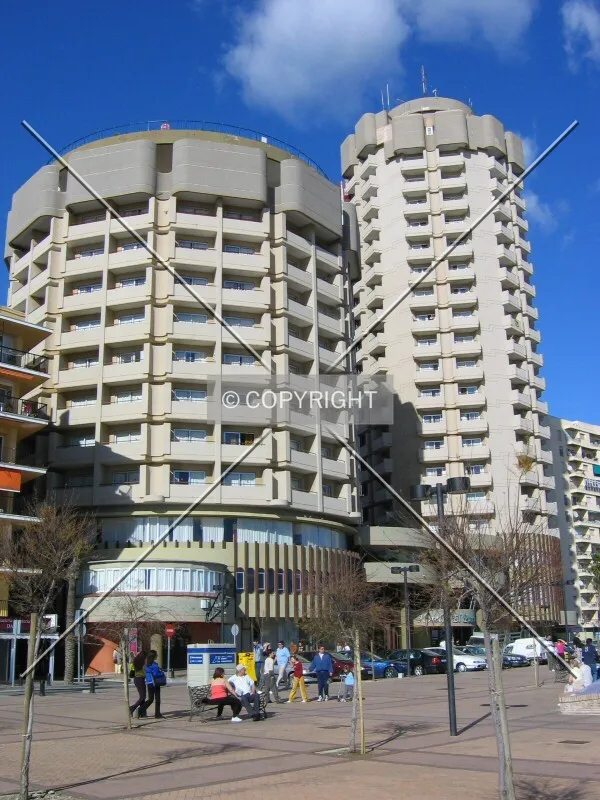 View from Plaza Teresa Zabell