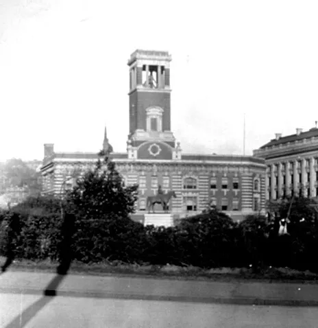 View from the southwest