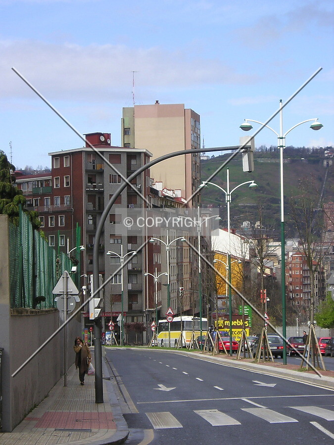 Distant view from Juan de Garay street