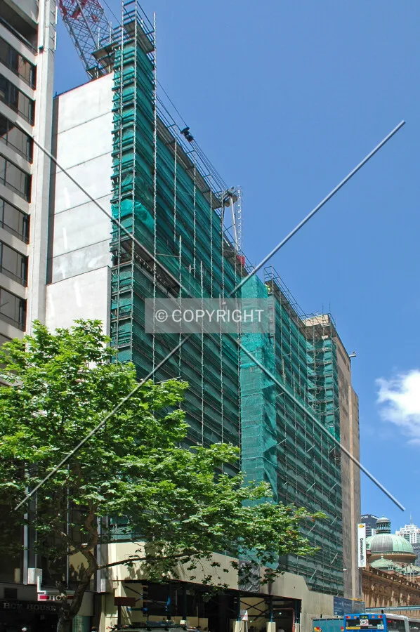 As seen from York Street