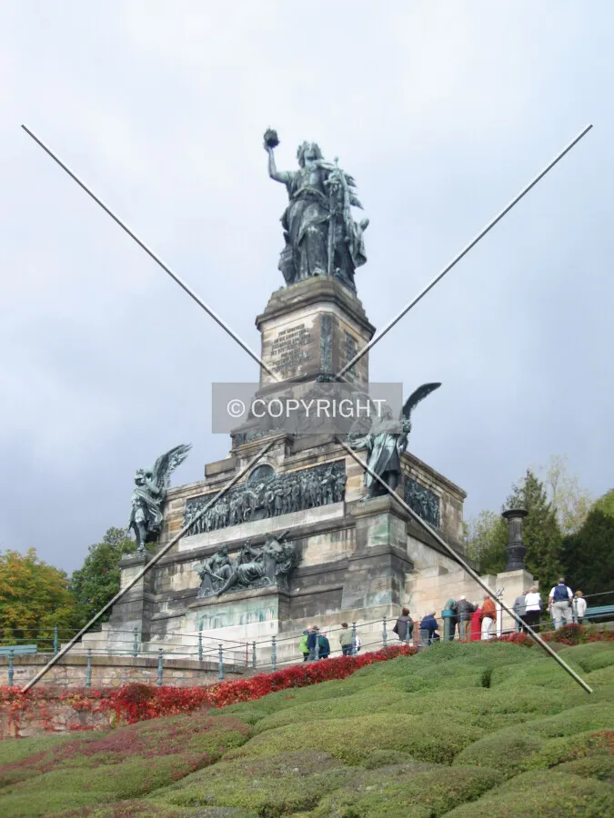 Niederwalddenkmal nearby Rüdesheim