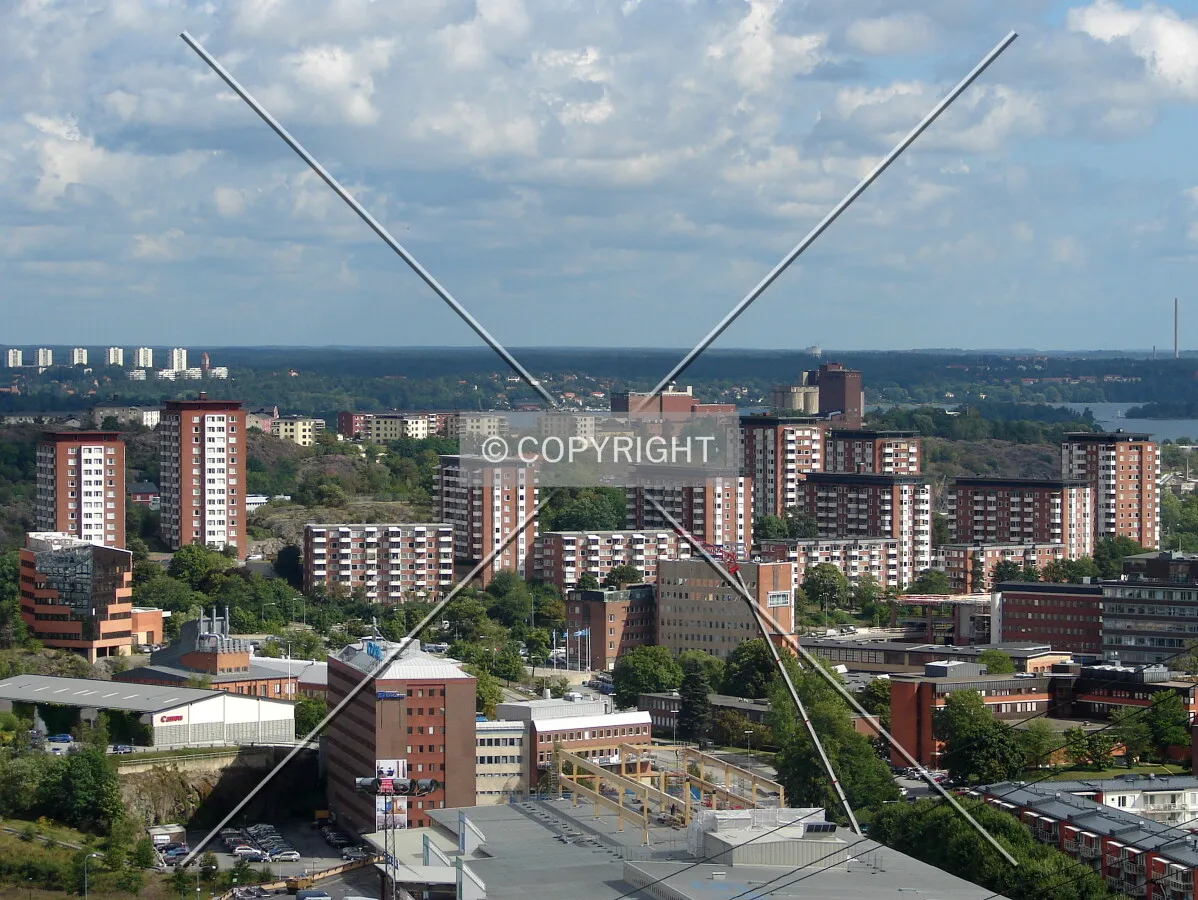 View from Hammarbybacken