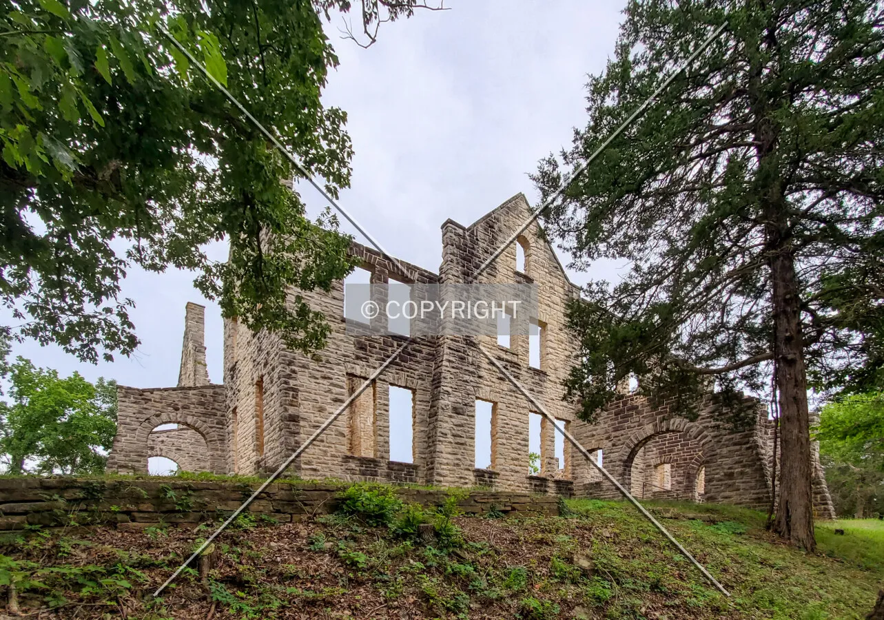 Northwest view; July 11, 2020