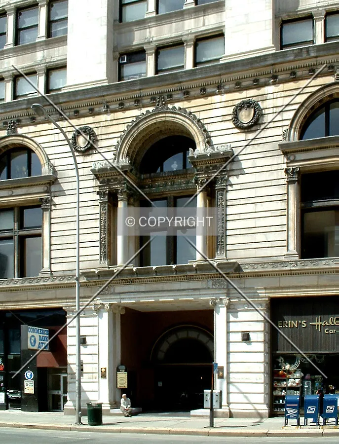 Main entrance on Main Street from the northeast