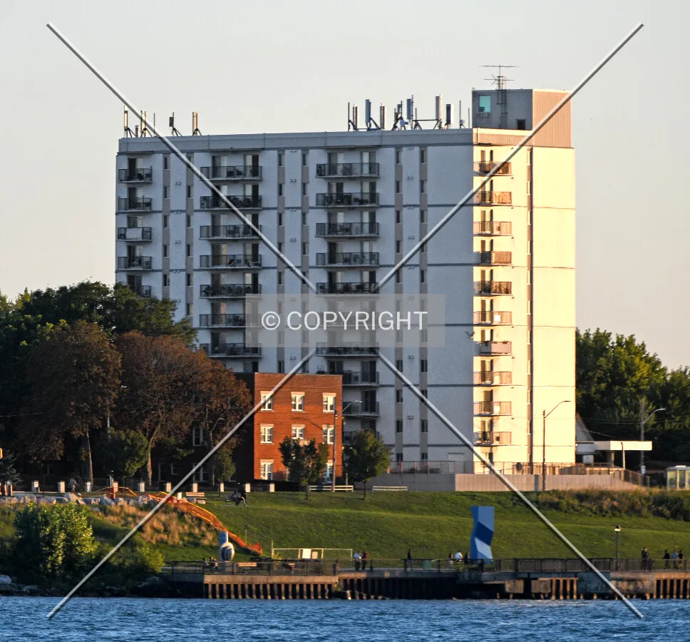 View from the northeast
