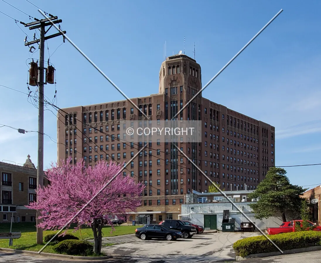 Southeast view; May 9, 2020