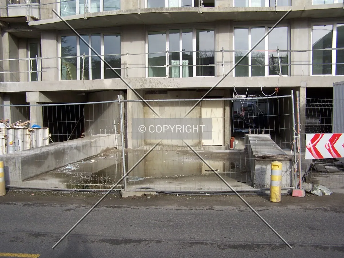 Ancien emplacement de la grue