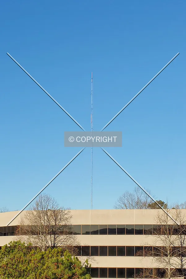 Distant view from the southeast; January 18, 2021