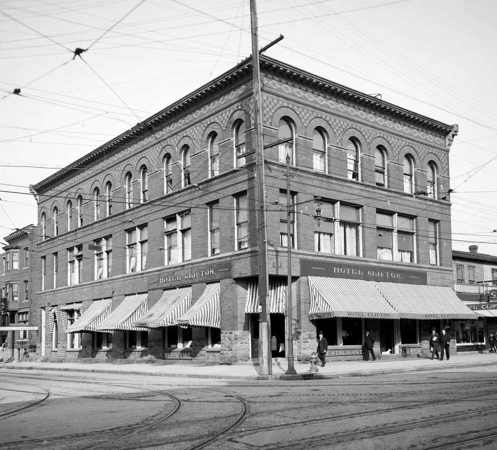 View from the southwest