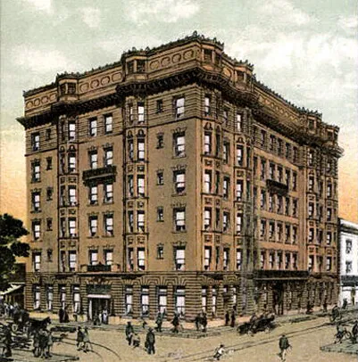 View from the northeast