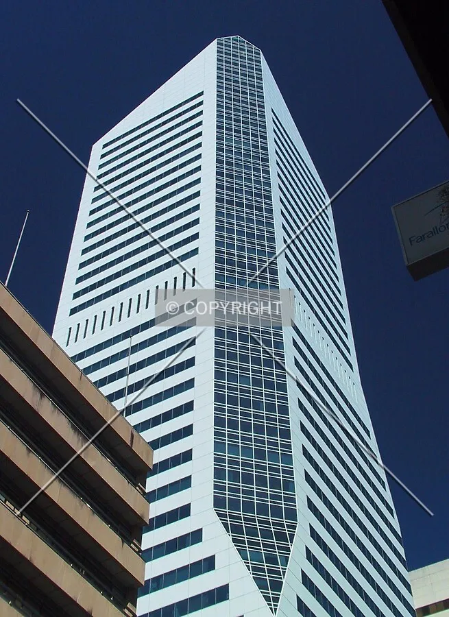 Looking up from Queen Street