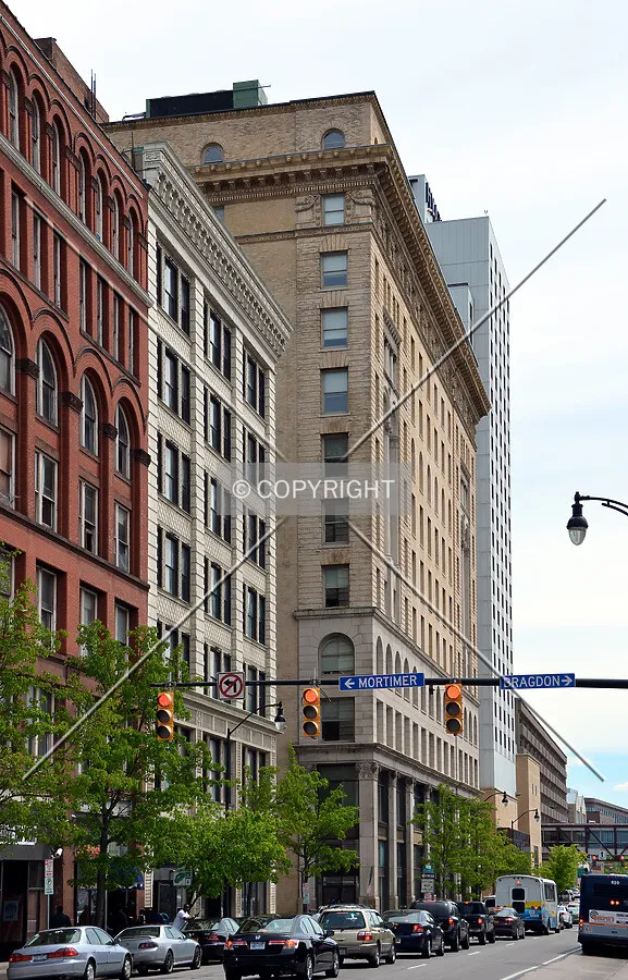 View from the northwest on St. Paul Street