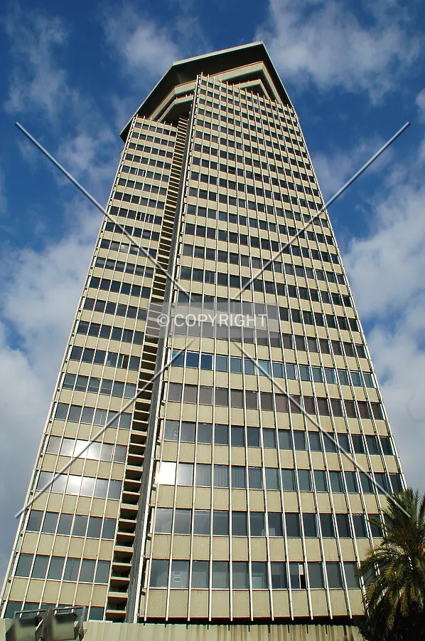 Looking up the east side