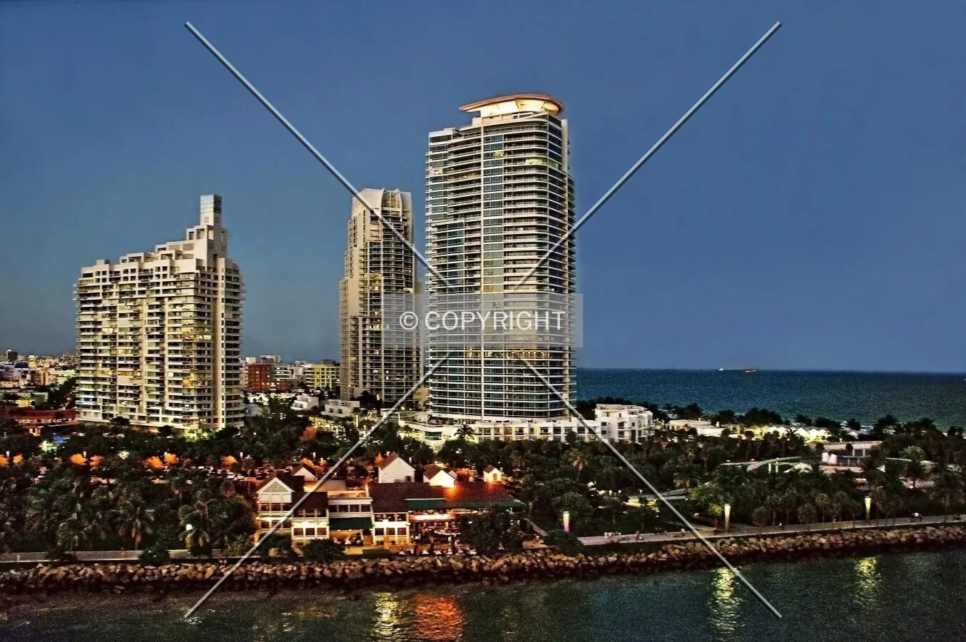 Continuum on South Beach, South Tower, Miami Beach, Florida, U.S.A.