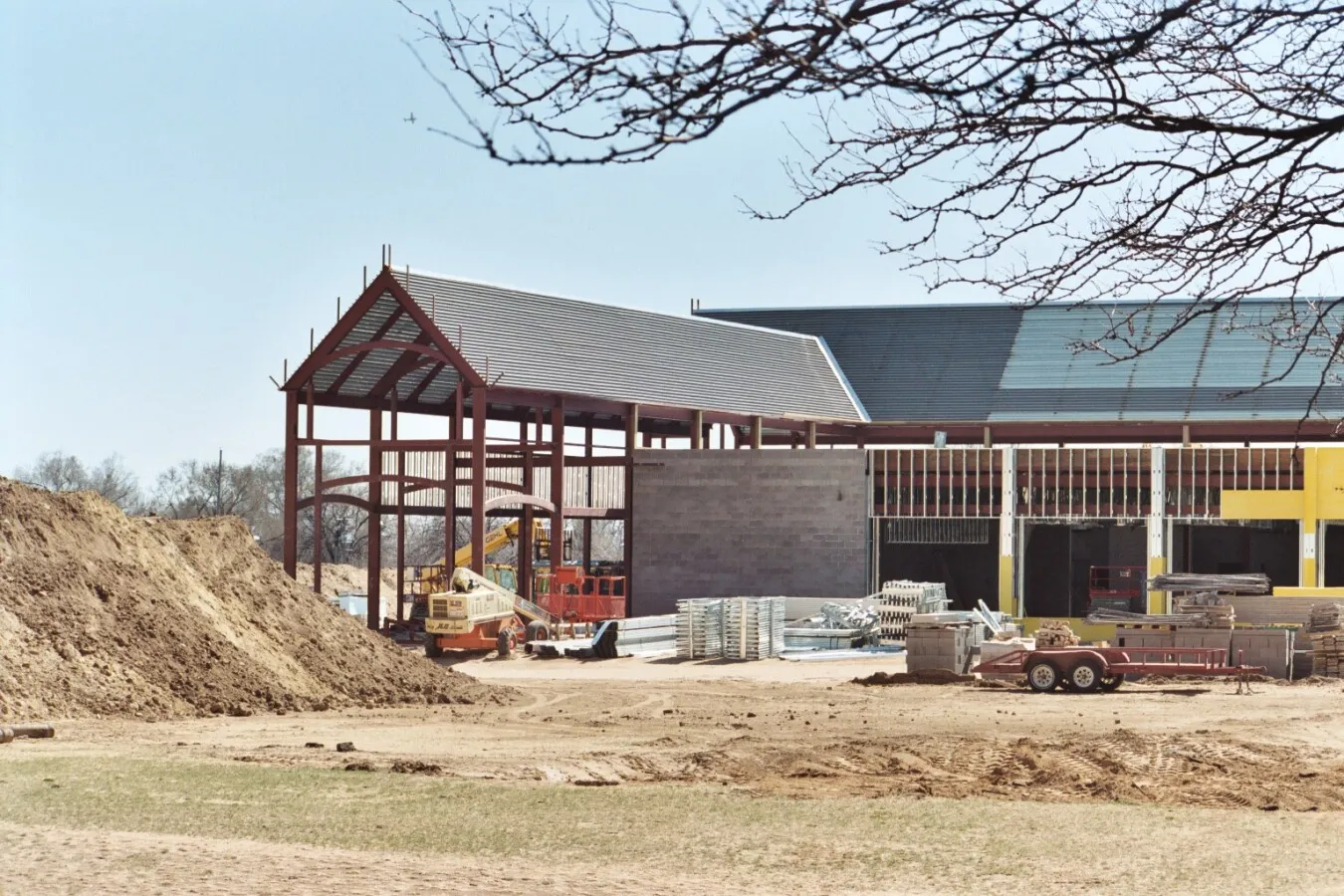 View to the southeast