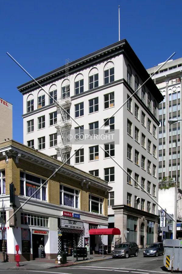 From across Mason Street to the southeast