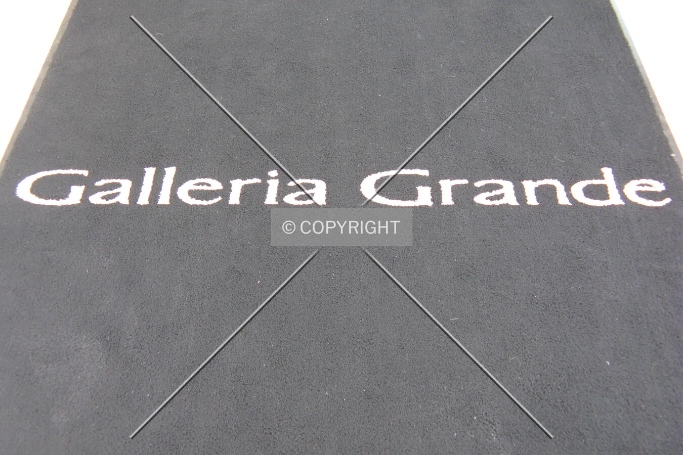 Doormat at the front entrance