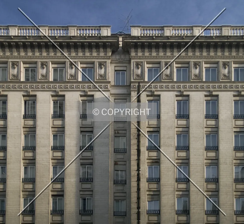 Top floors as seen from the north