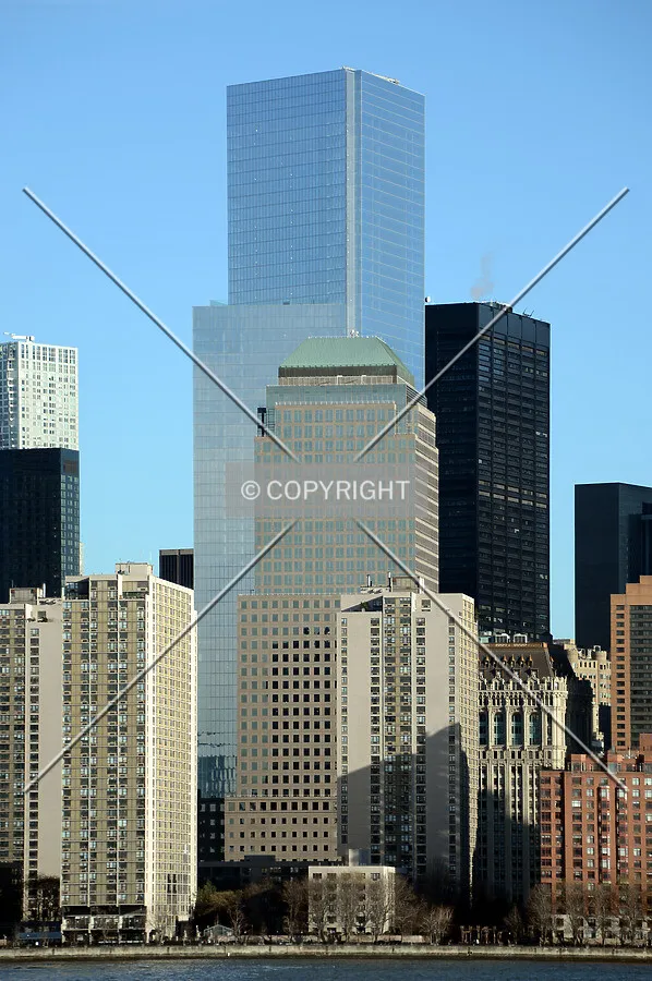 View from the west across the Hudson River