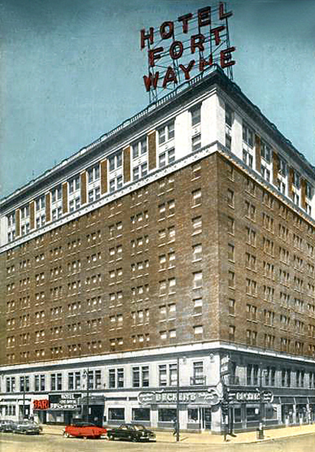 Vintage view from the southeast