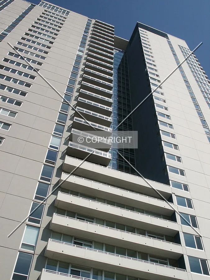 Looking up the west side