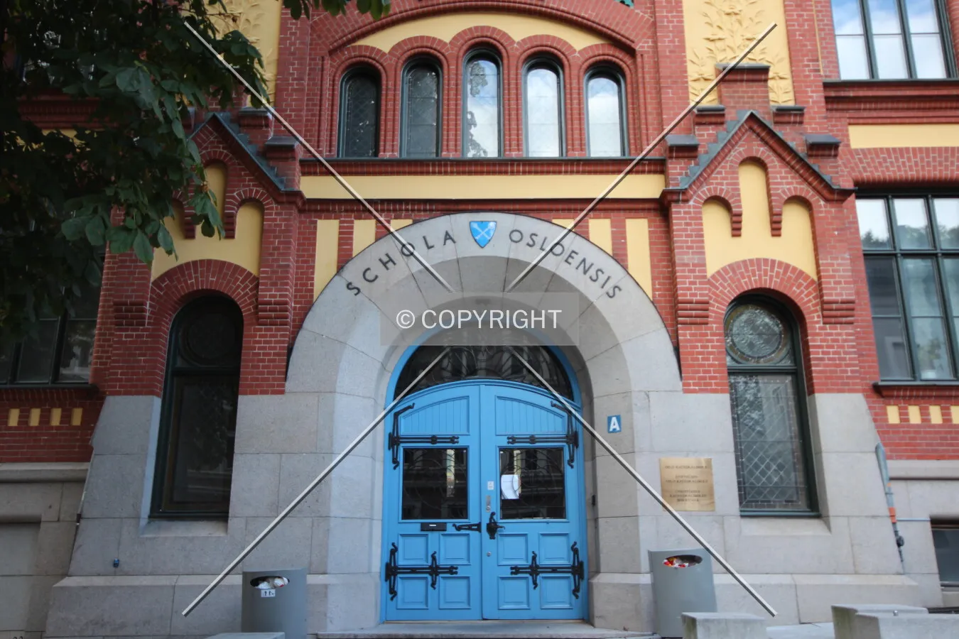 Main entrance facing Frimanns gate