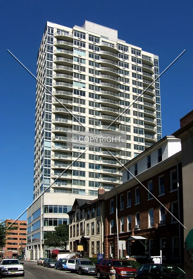 View from the south along Spring Street