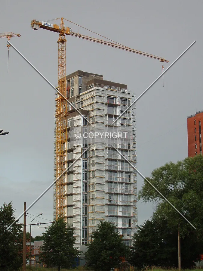View from corner of Anninmuizas Boulevard and Dammes Street