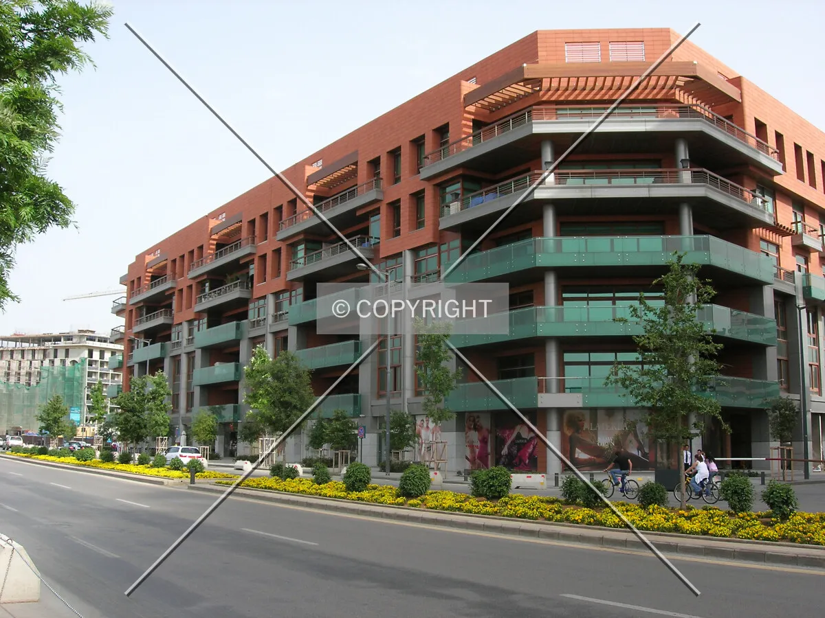 Viewed from the northwest across Prof. Wafik Sinno Street