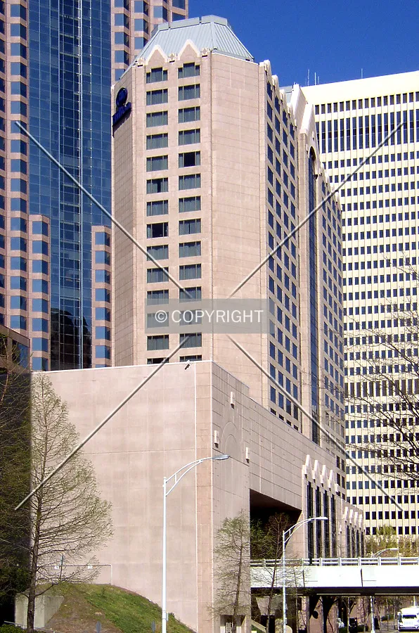 Looking west from 3rd Street