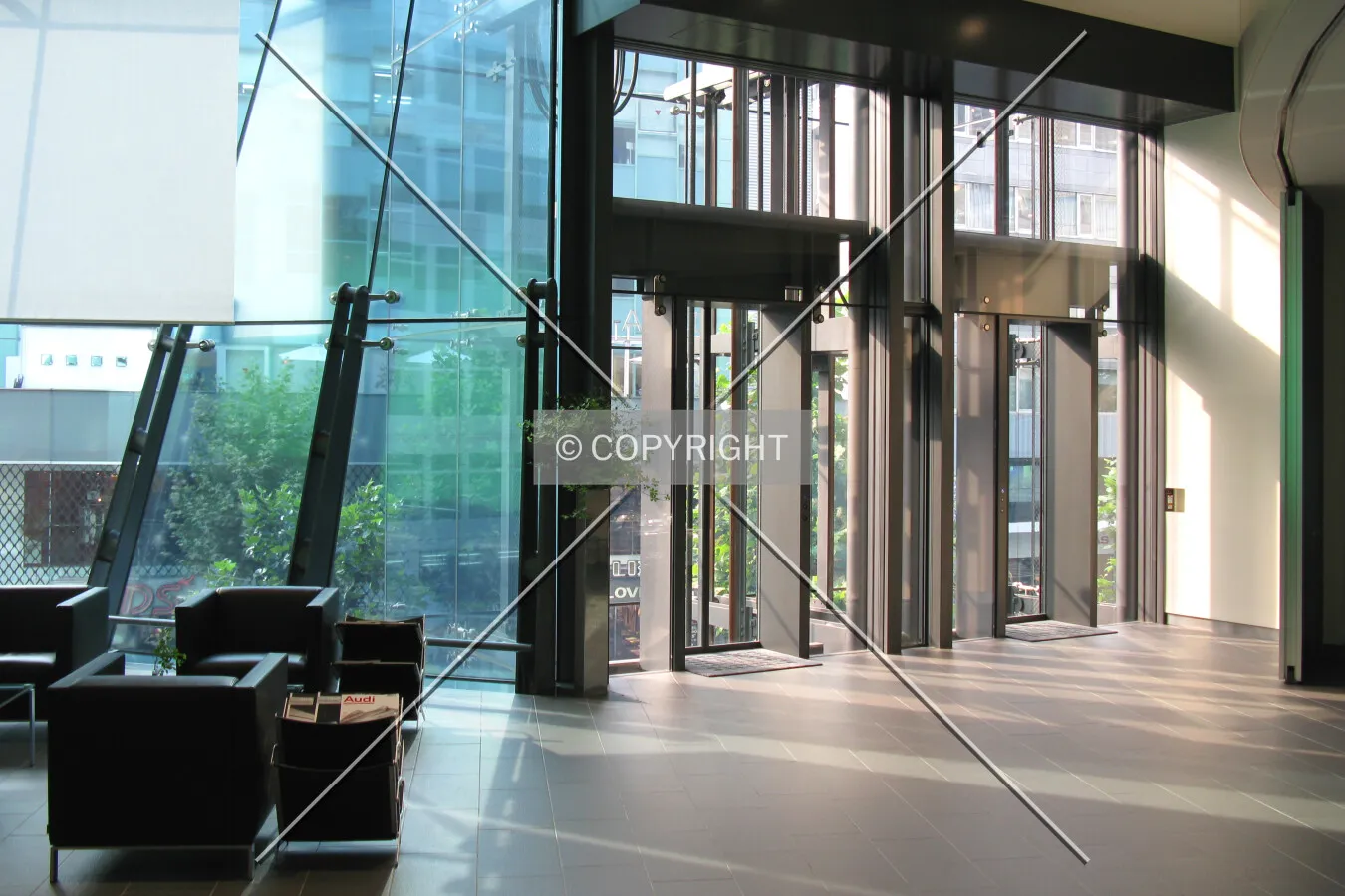 Second floor lobby