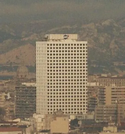 Distant view from south