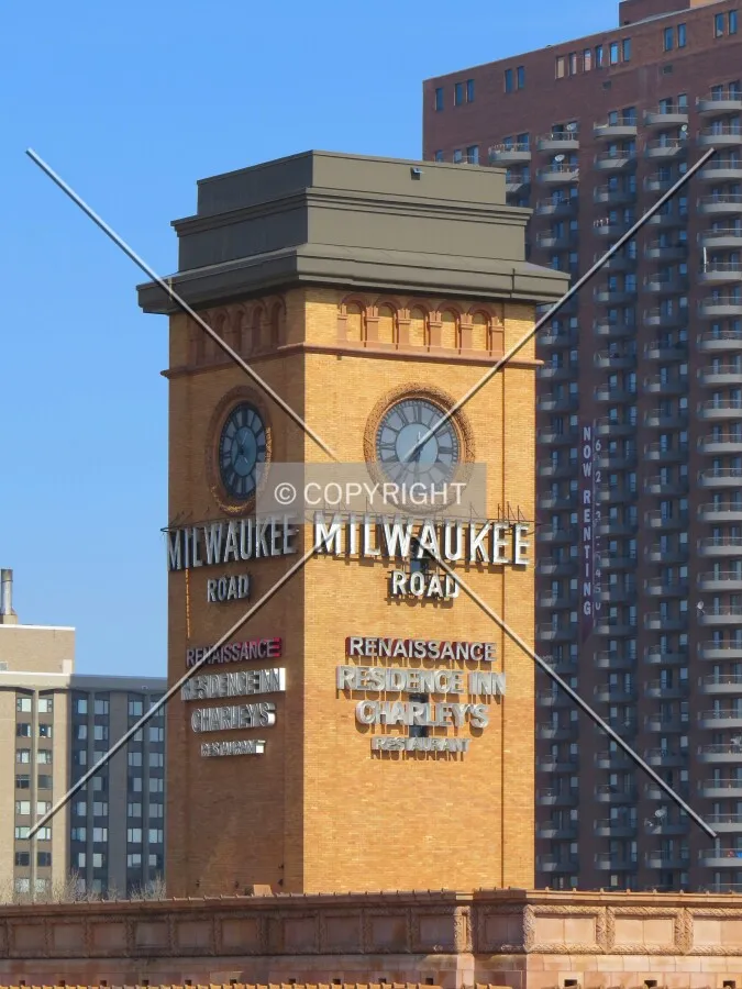 Clock tower from the Gateway Ramp