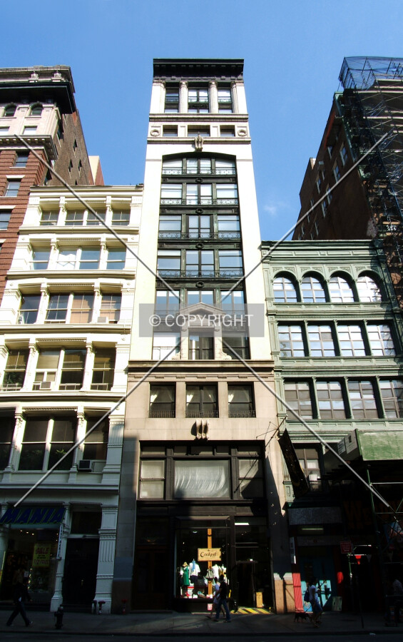 View from the northwest on Broadway