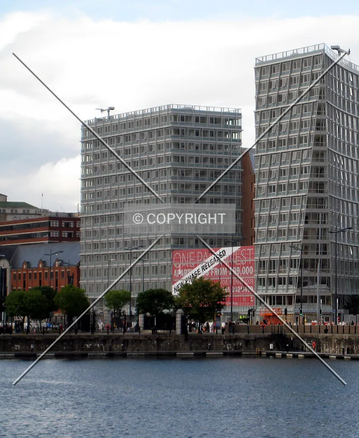 View looking across Salthouse Dock