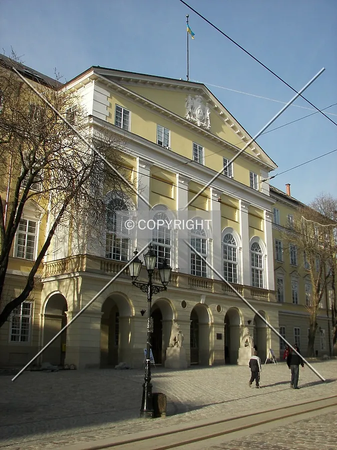 Southern side of structure seen from Rynok Square