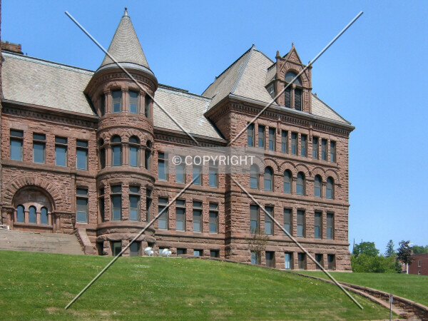 Northeast wing from 2nd Street