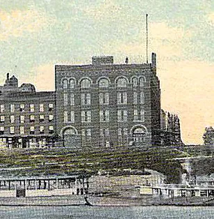 View from the southwest