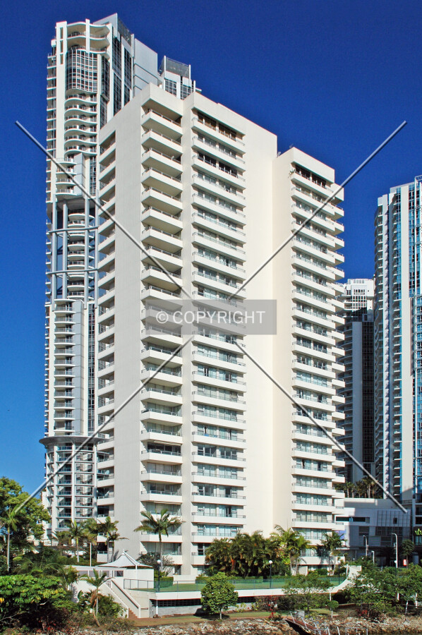As seen from Thomas Drive