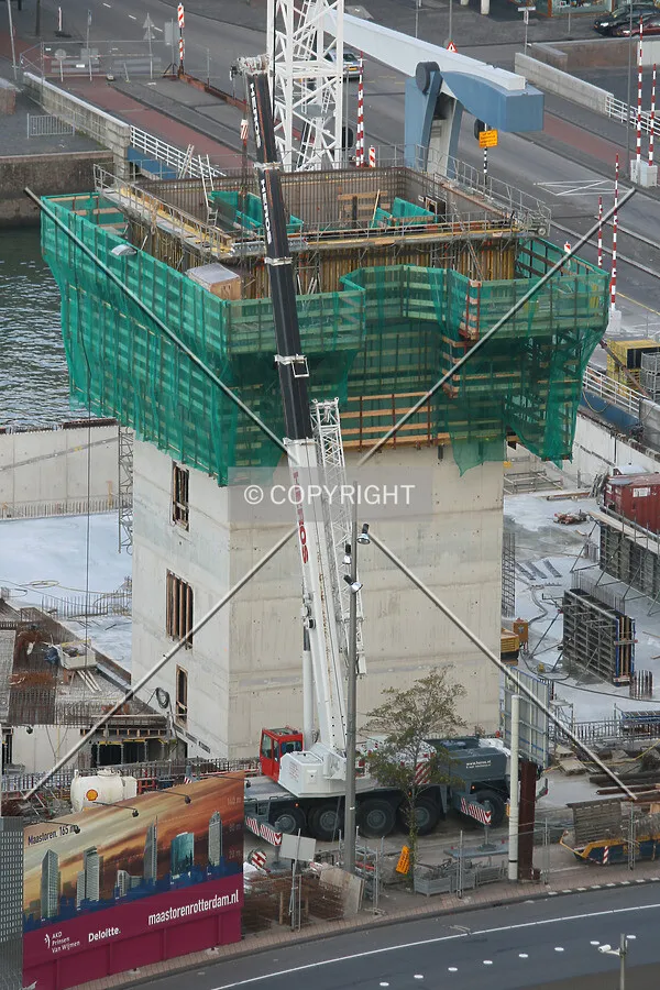 The core seen from Toren op Zuid