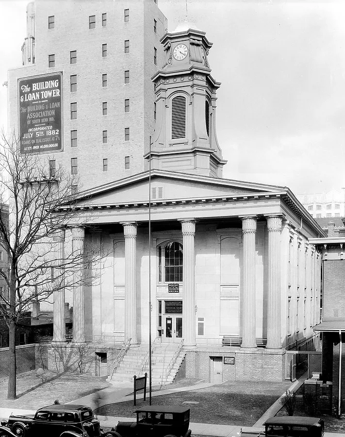 View from the southwest