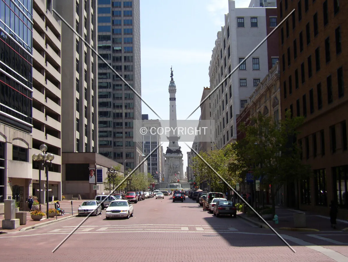 Looking east from Capitol Avenue