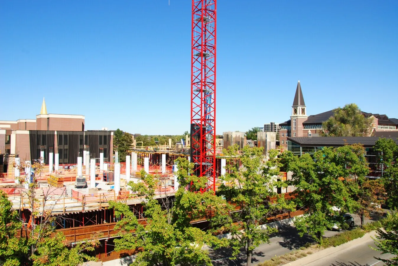 View from the southwest