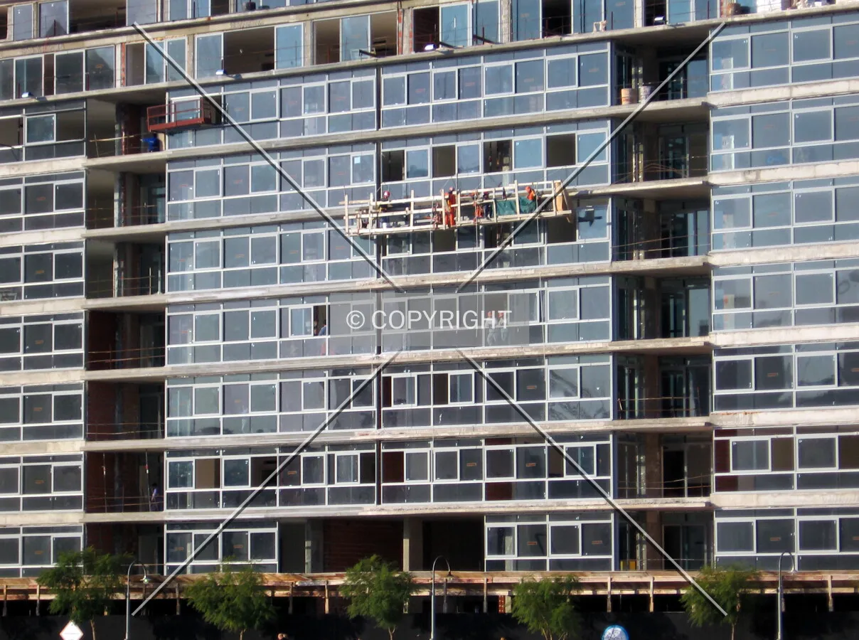 West facade detail